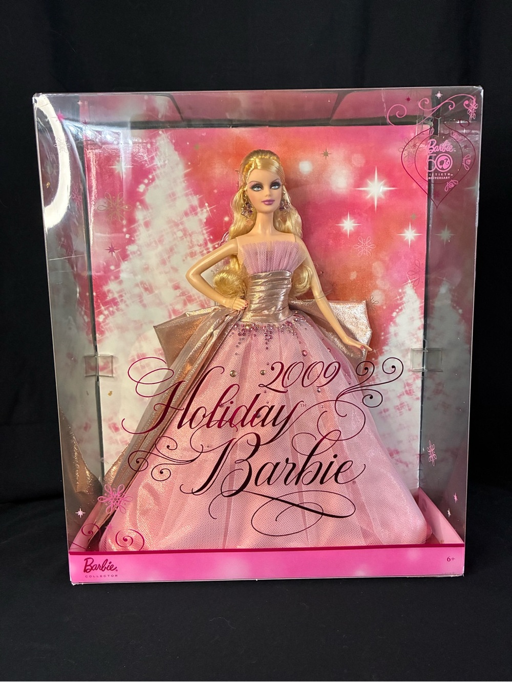 2009 Holiday Barbie 50th Anniversary Collector Doll Mattel | NRFB